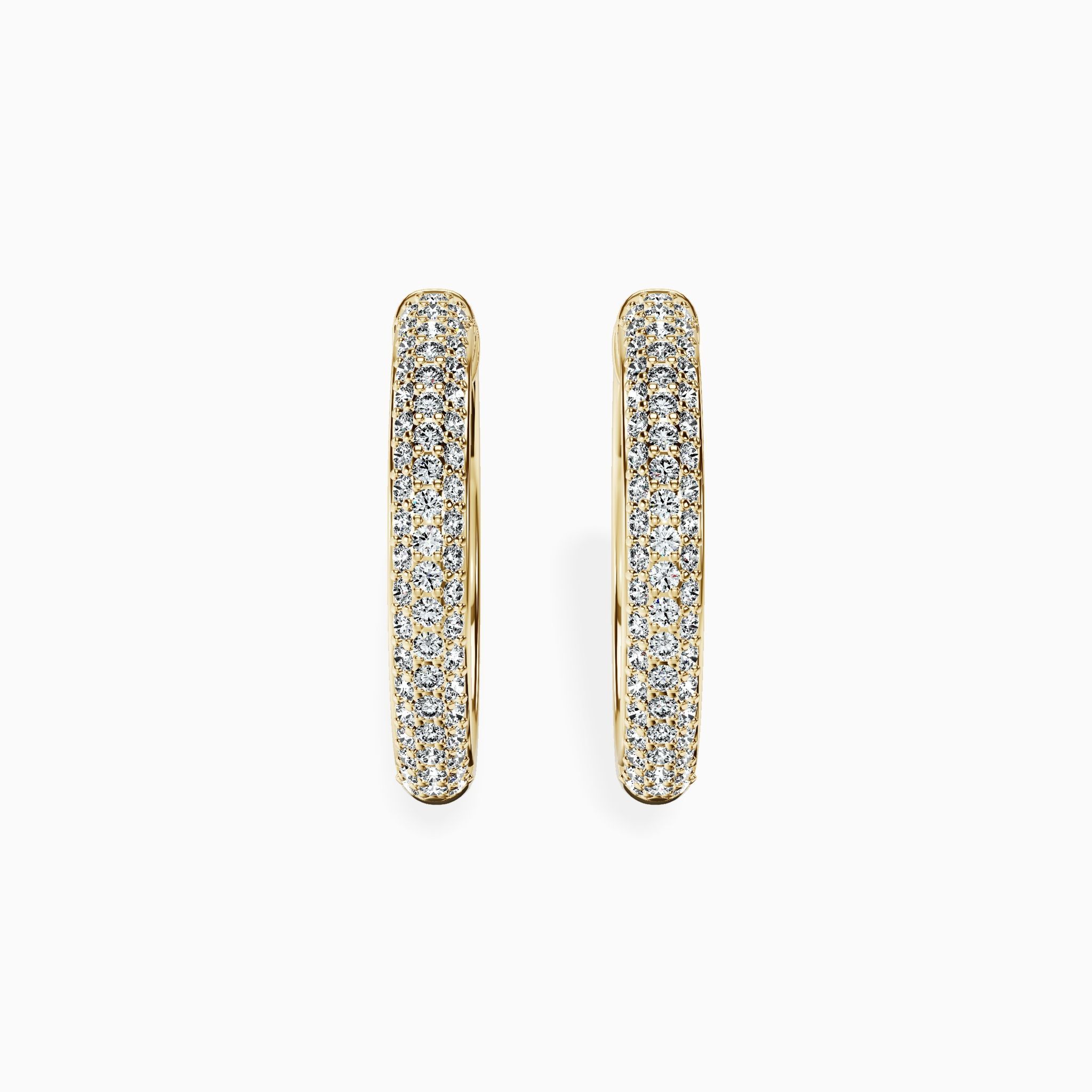 Aurora Pavé Hoops