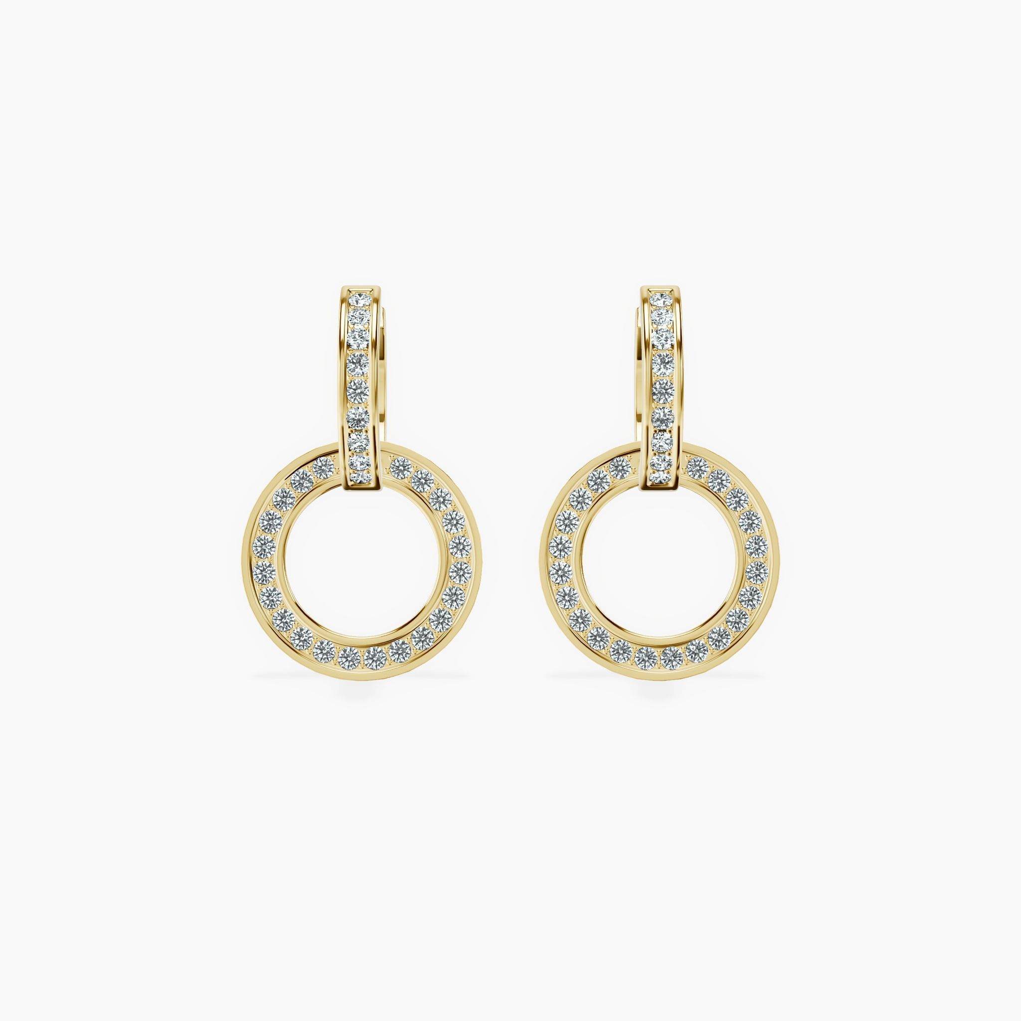 Halo Charm Hoops — view 1