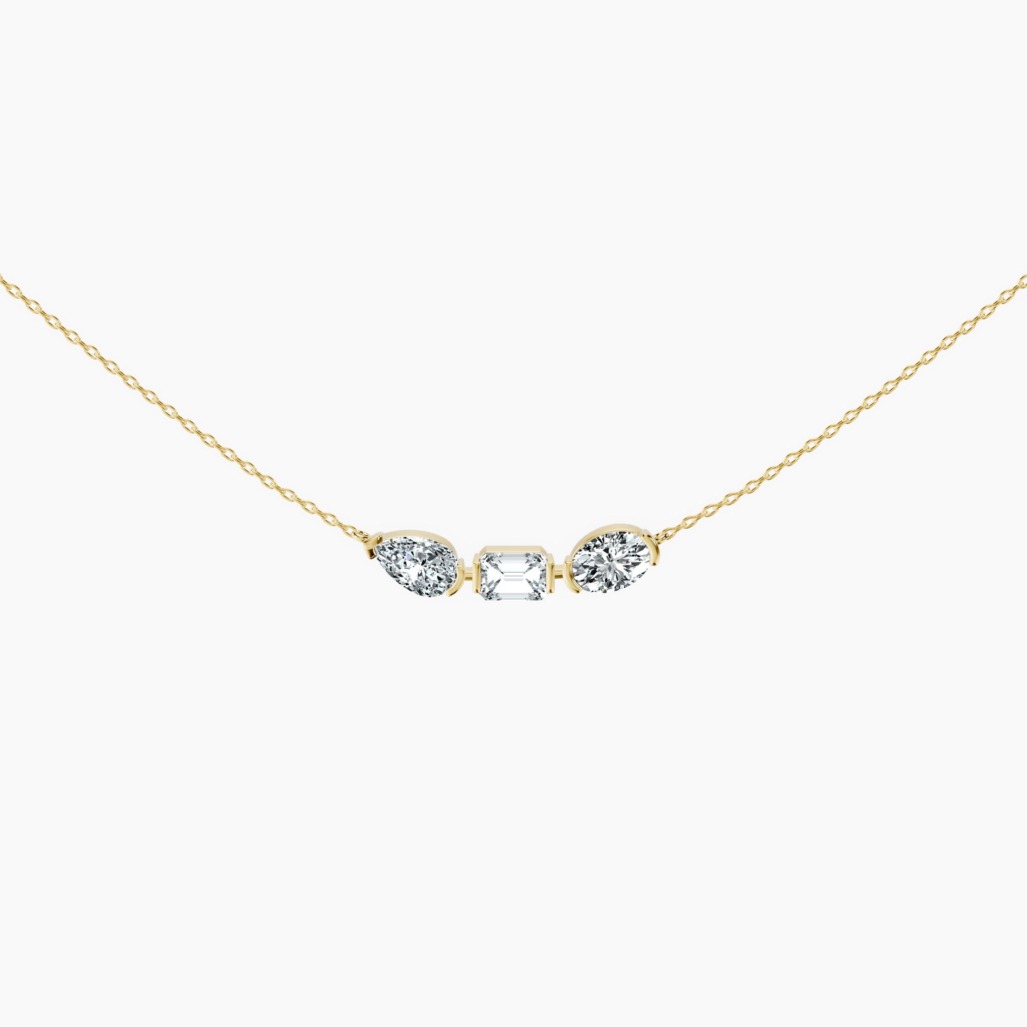 Bloom Trio Necklace — view 1