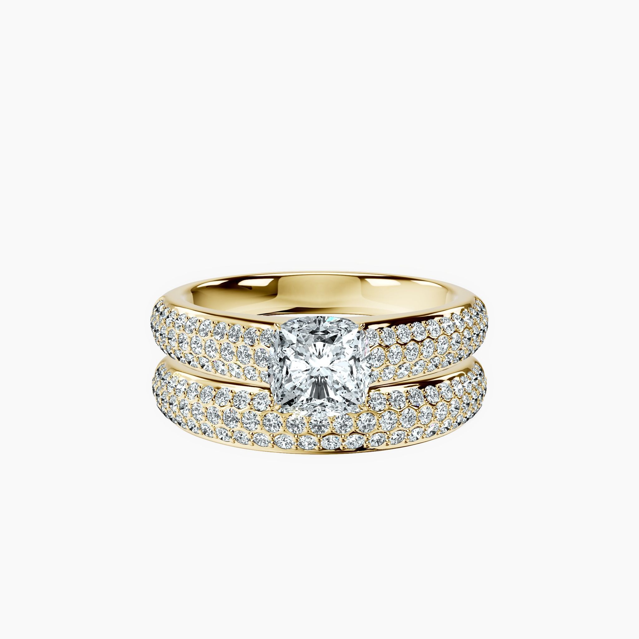 Petite Aurora Cushion Ring