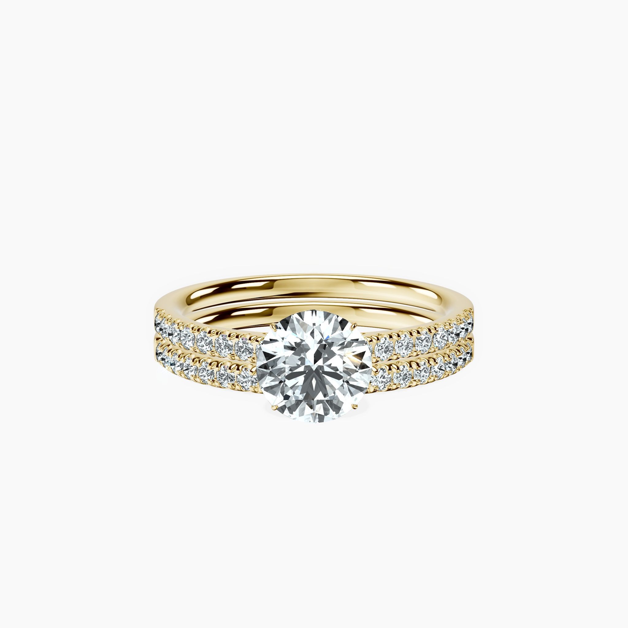 Veiled Halo Round Ring — view 1