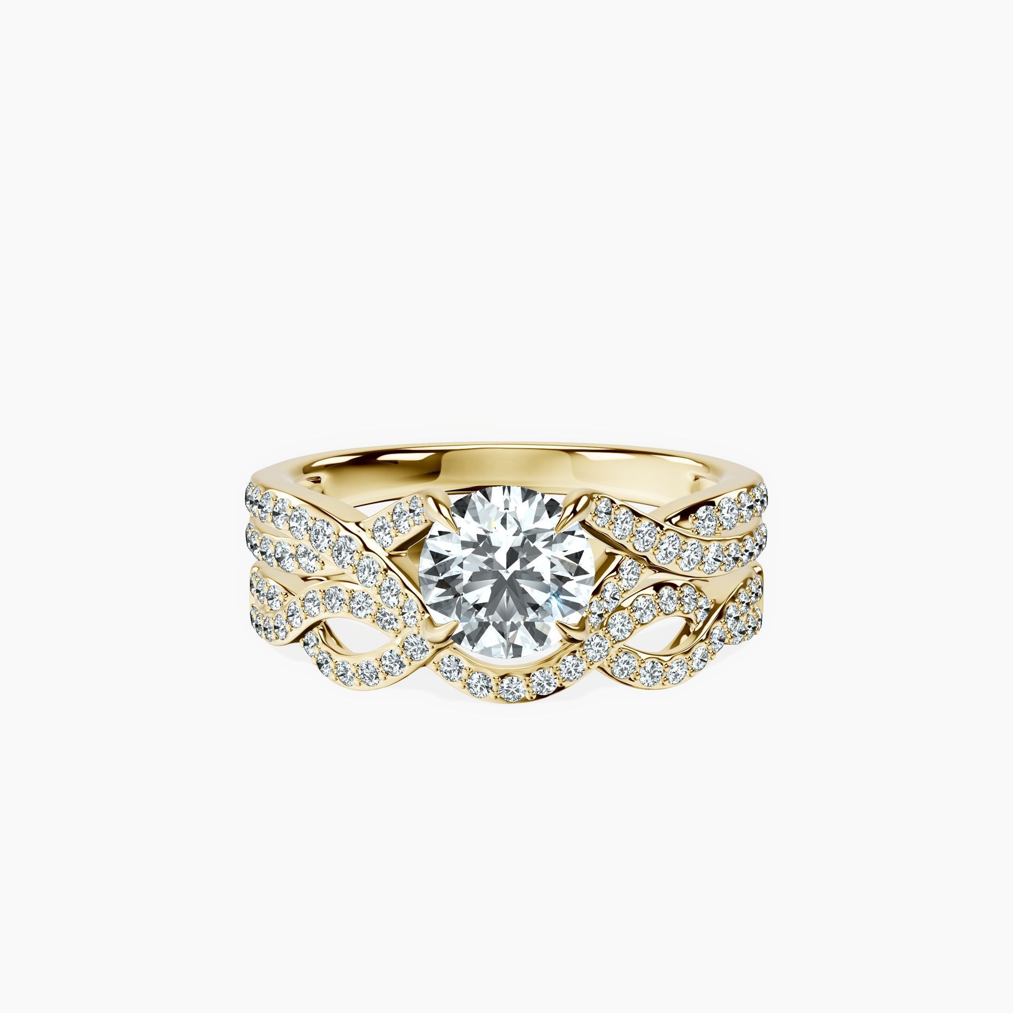 Twisted Round Ring — view 1