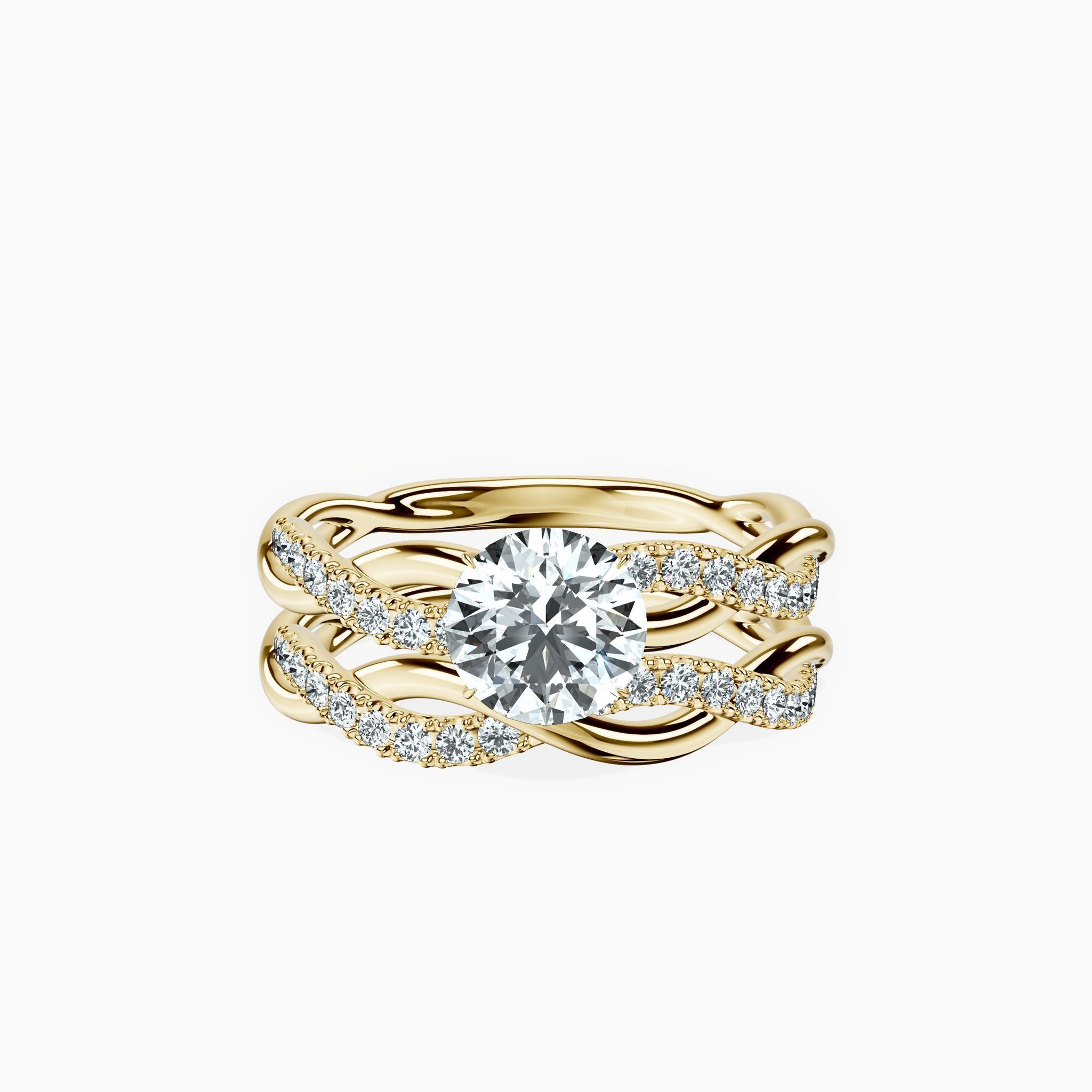 Entwined Round Ring — view 1