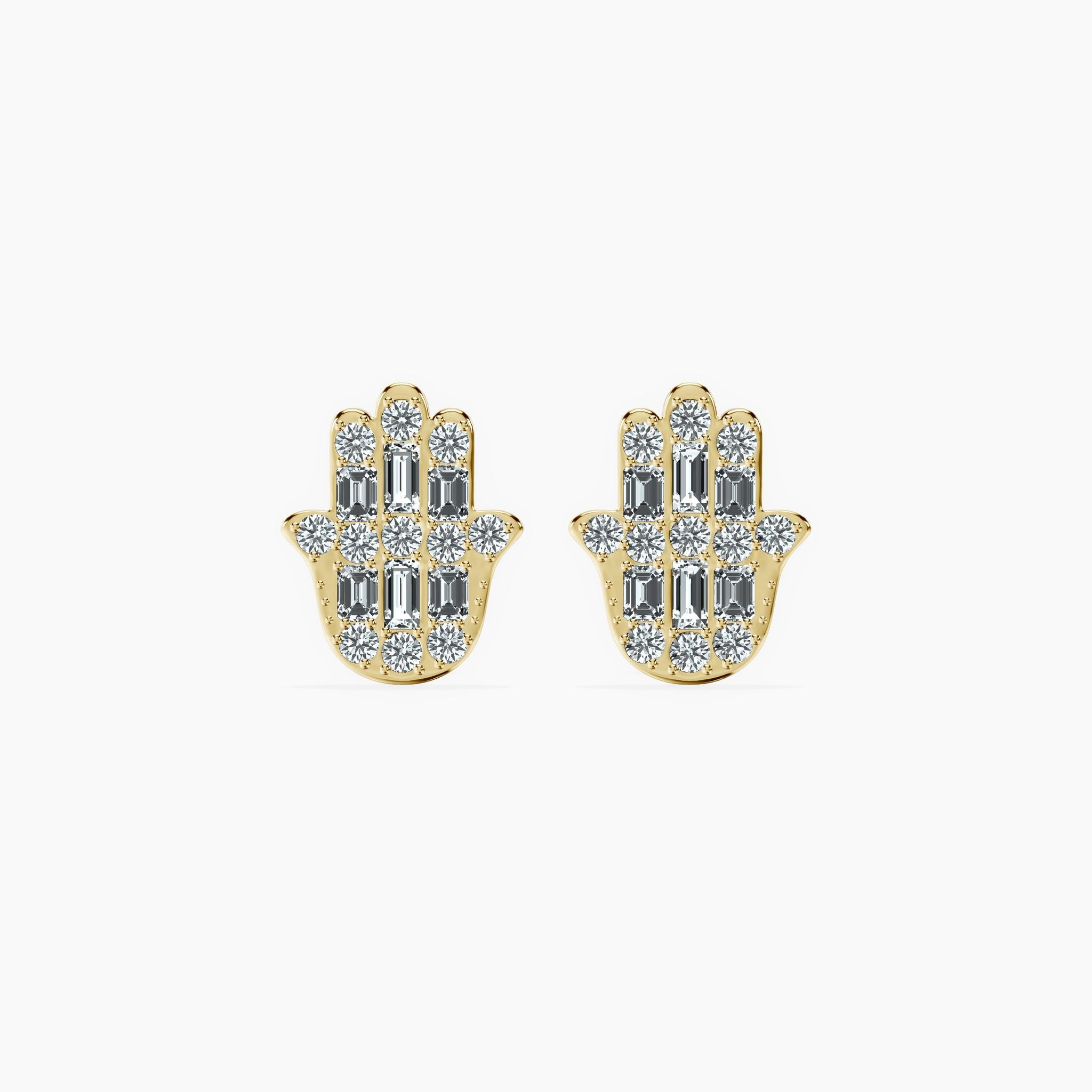 Hamsa Studs — view 1