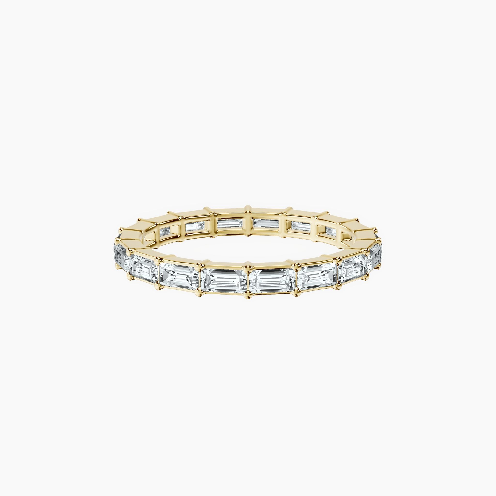 Baguette Eternity Band — view 1