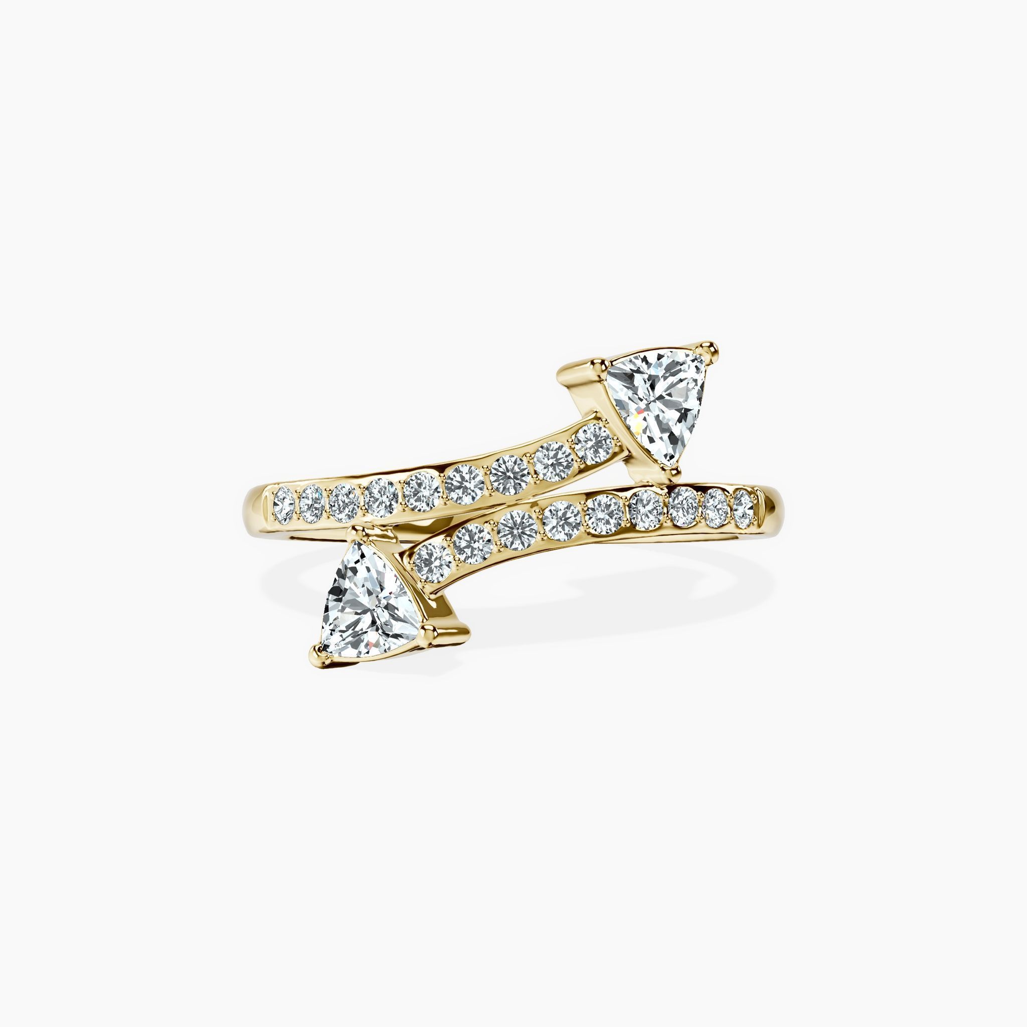 Dual Arrow Ring — view 1