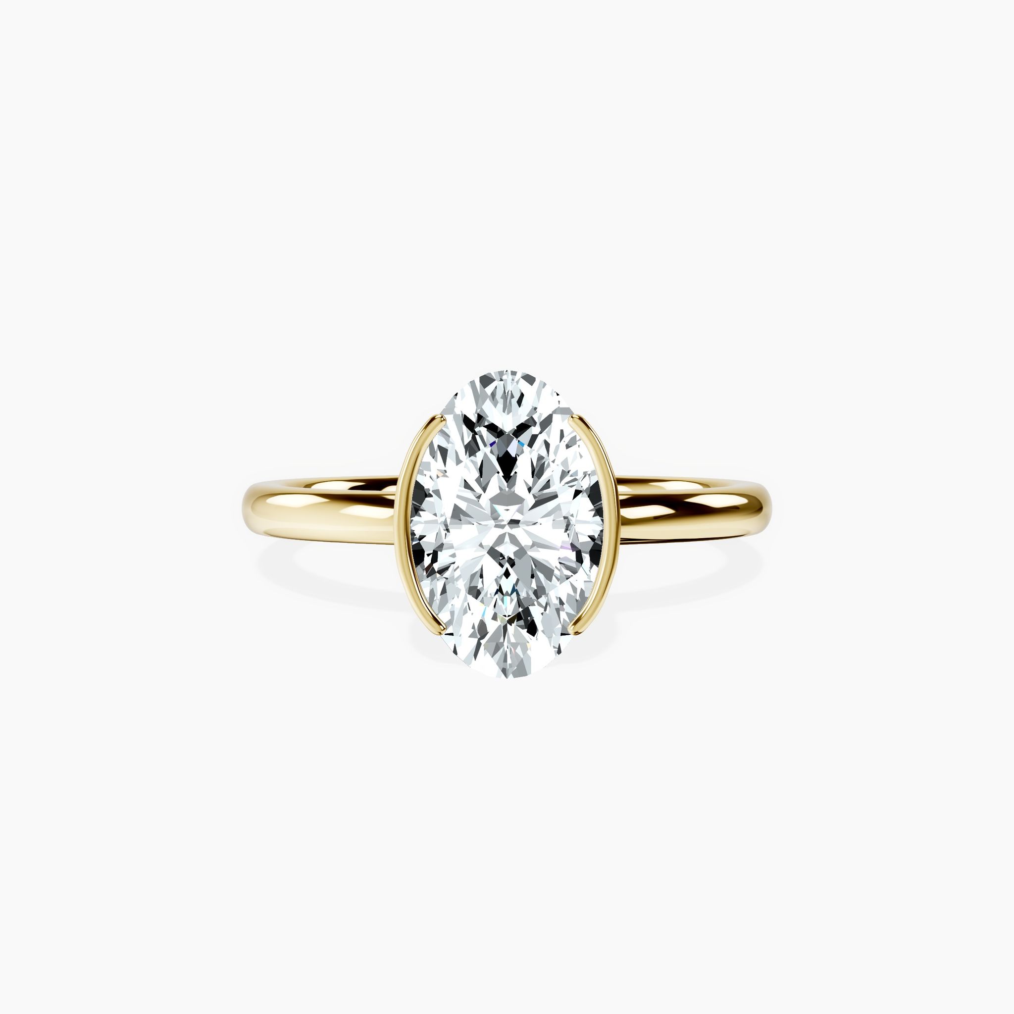Oval Orbit Ring — view 1