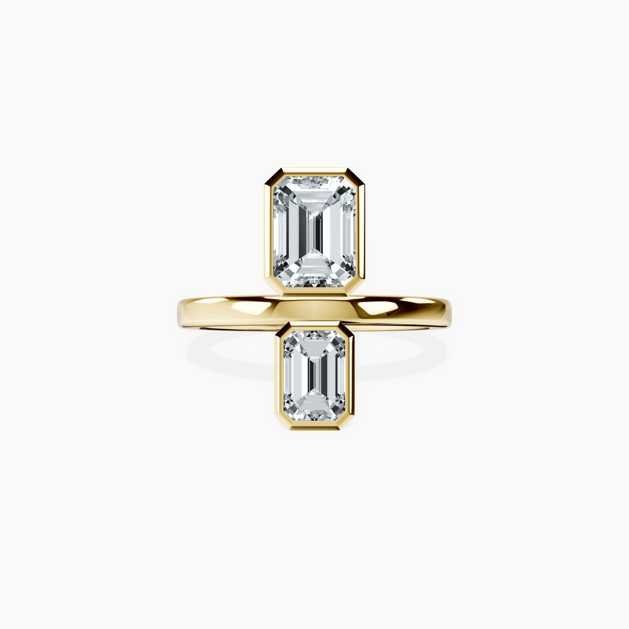 Emerald Duo Ring — view 1