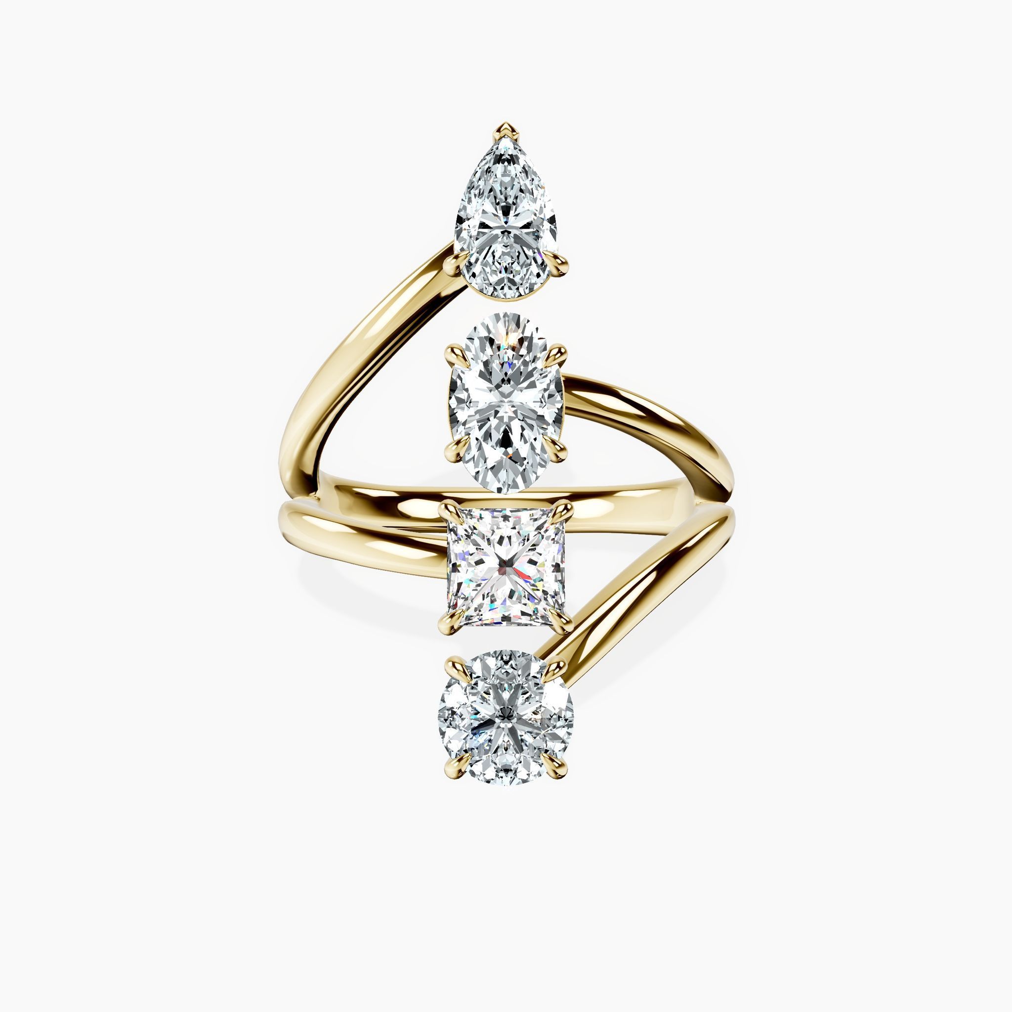 Infinity Ladder Ring — view 1