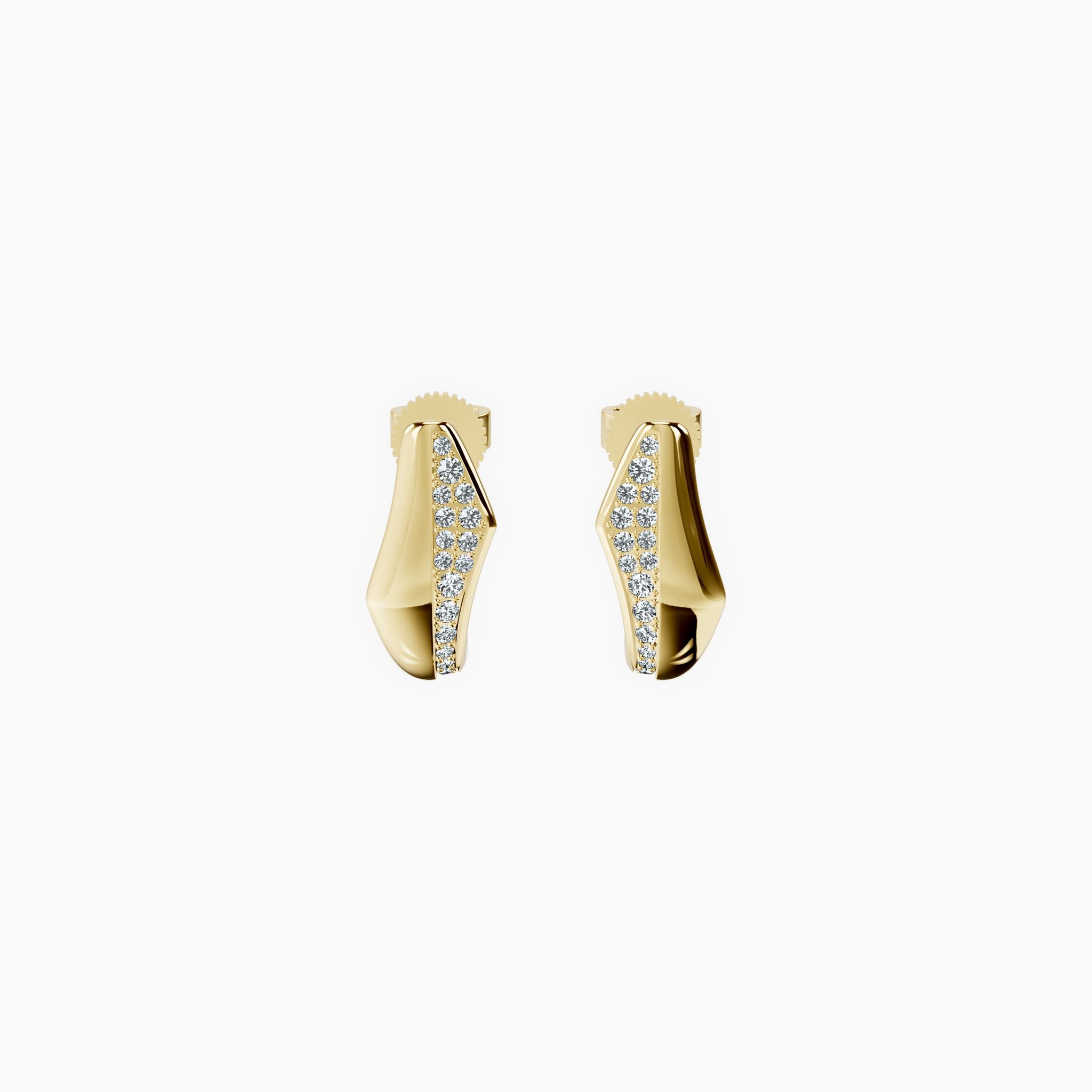 Eclipse Curve Earrings — view 1