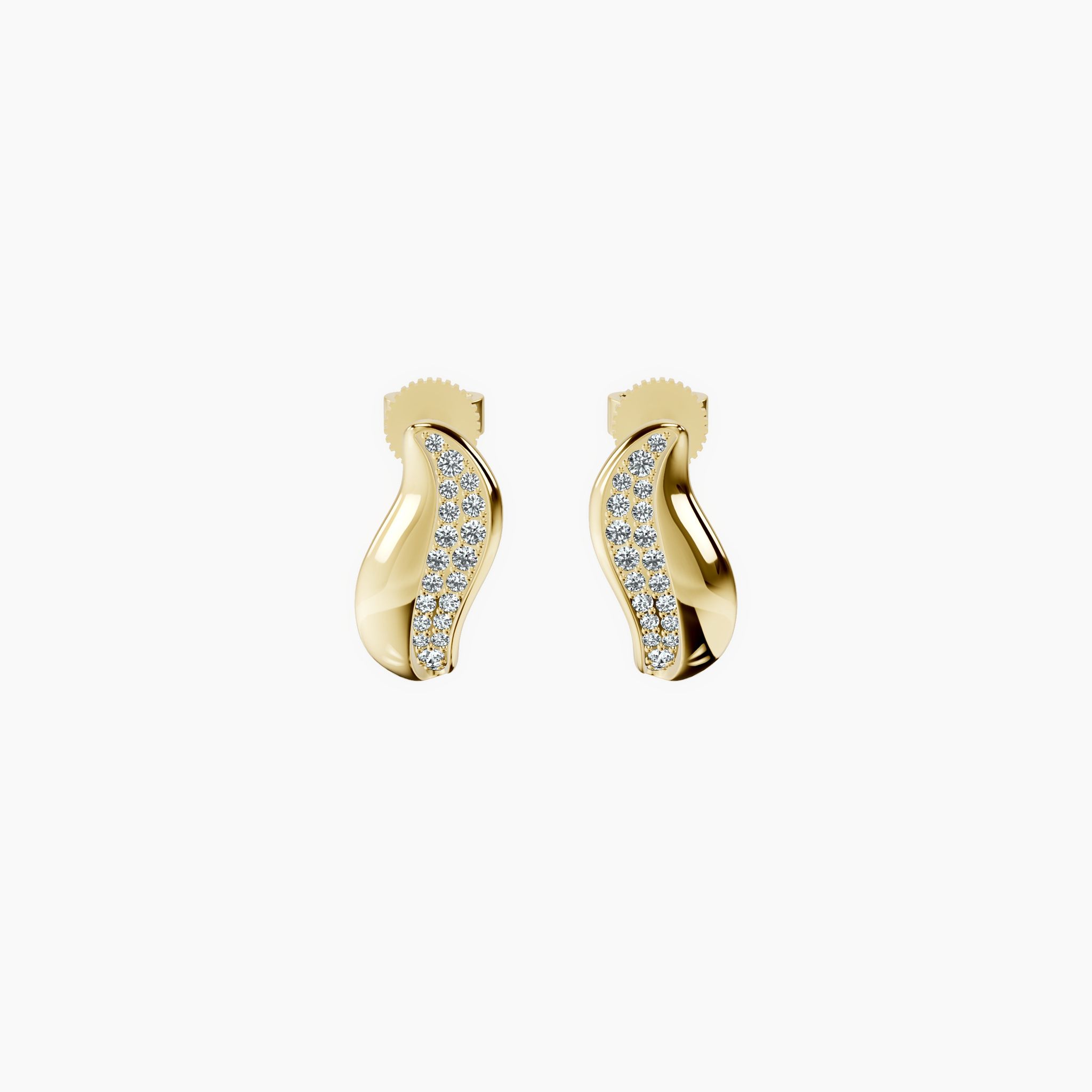 Eclipse Arc Earrings — view 1
