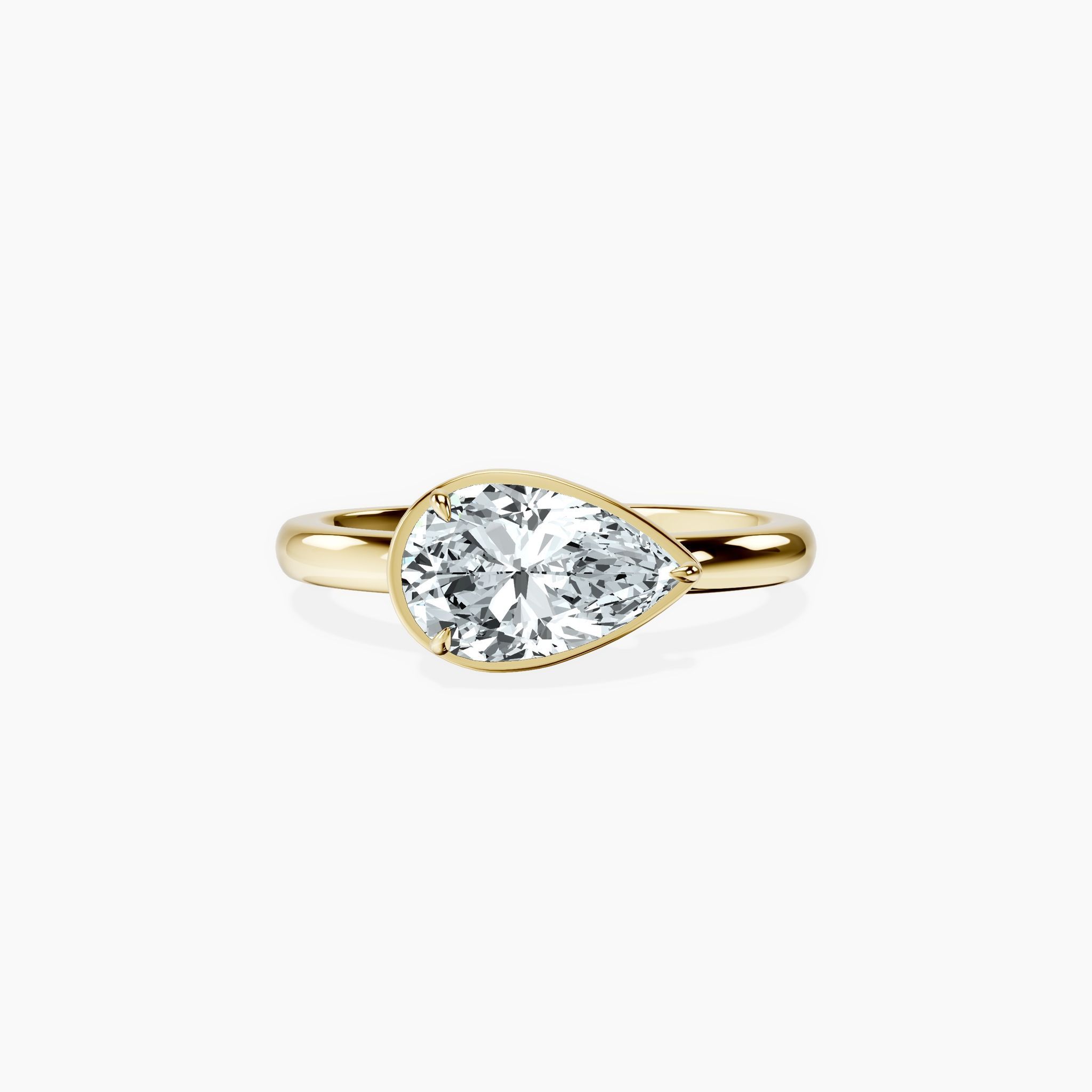 Daphne Pear Ring — view 1