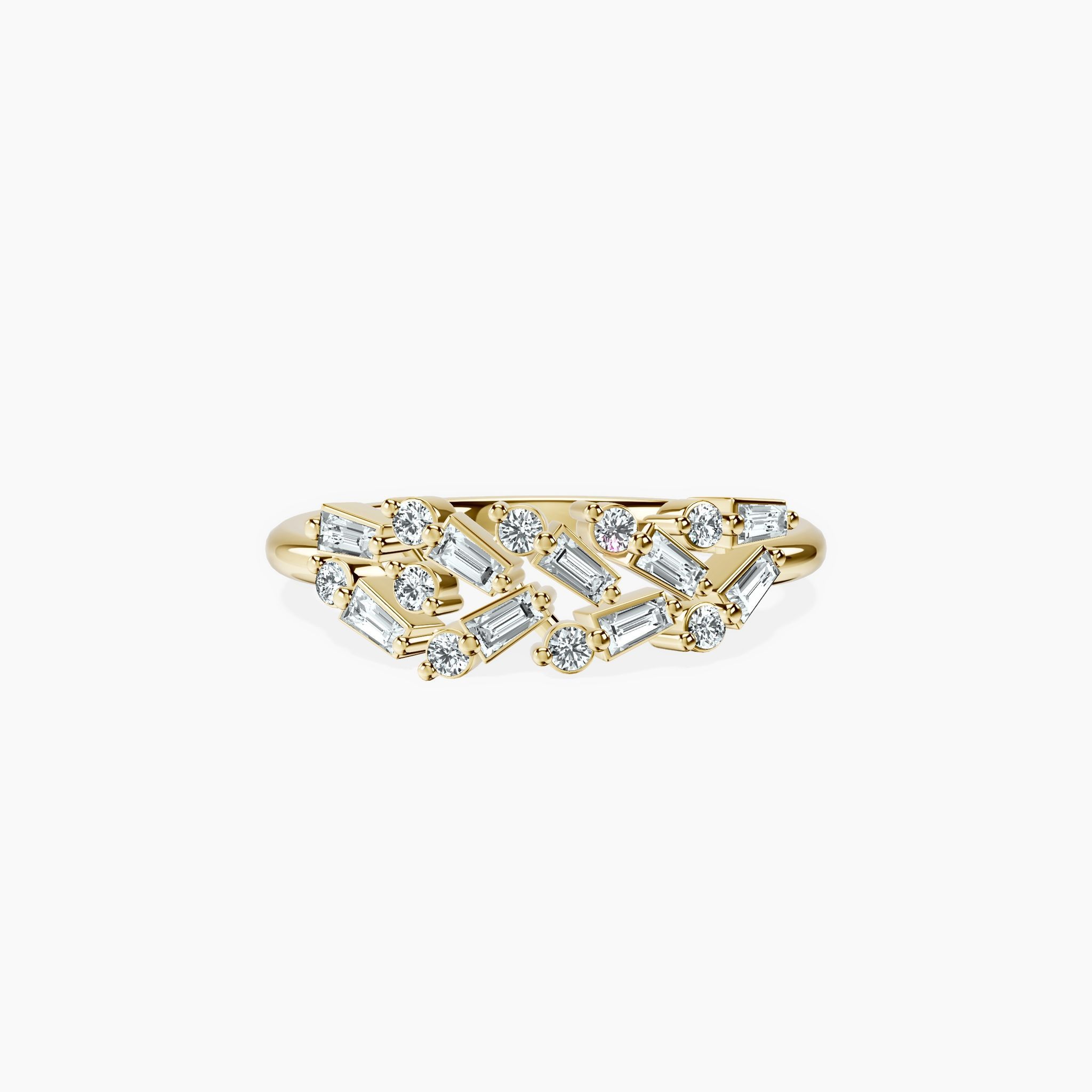 Baguette Bloom Ring — view 1