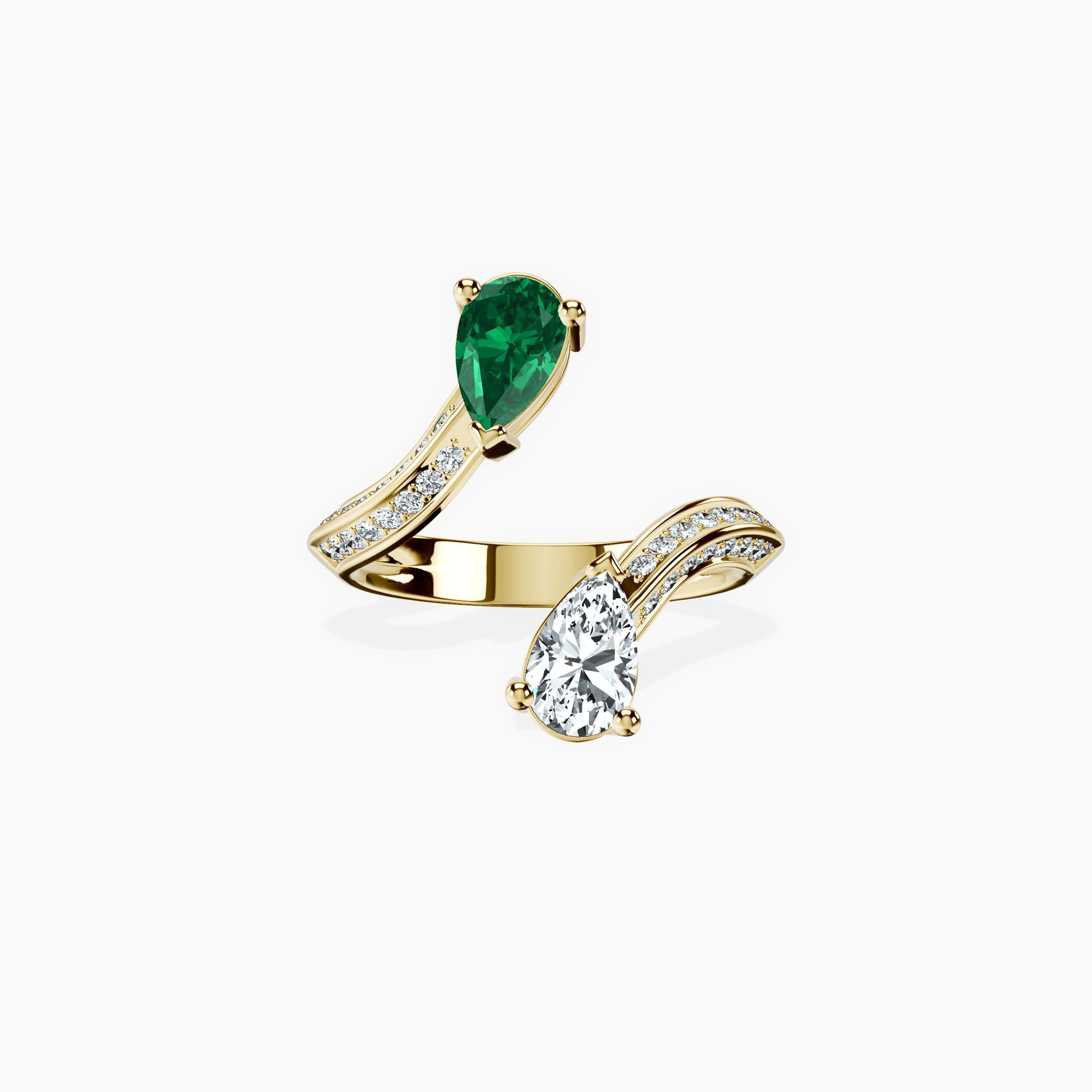 Serpent Spark Ring — view 1