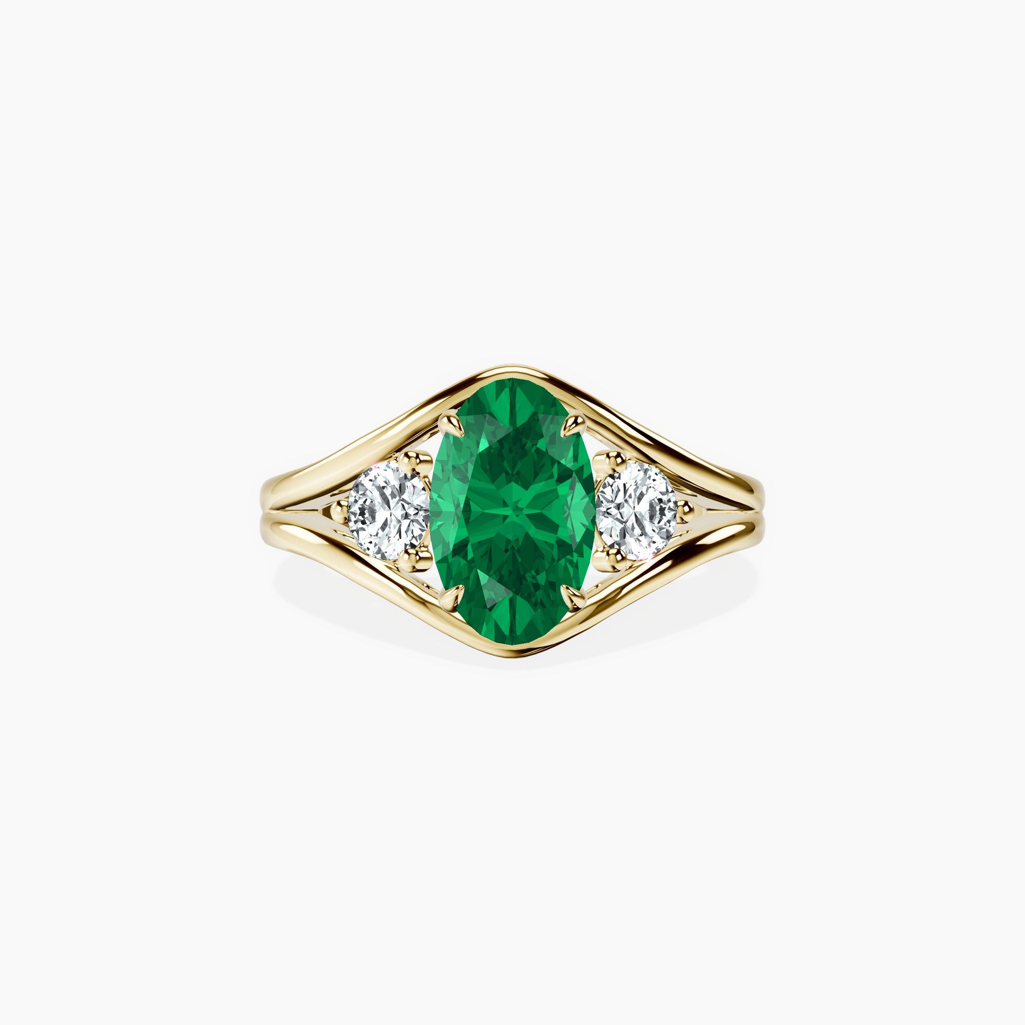 Sylvie Oval Ring — view 1