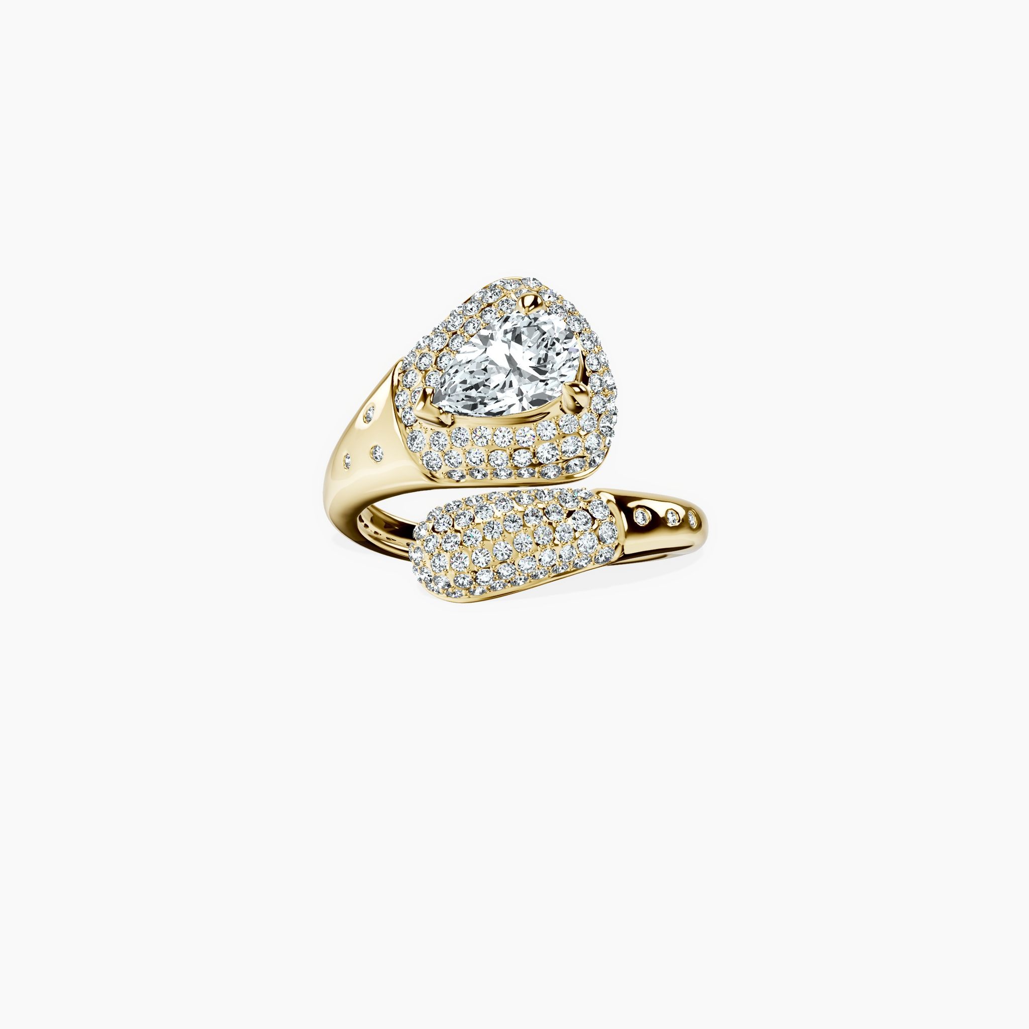 Aurora Twin Spark Ring — view 1