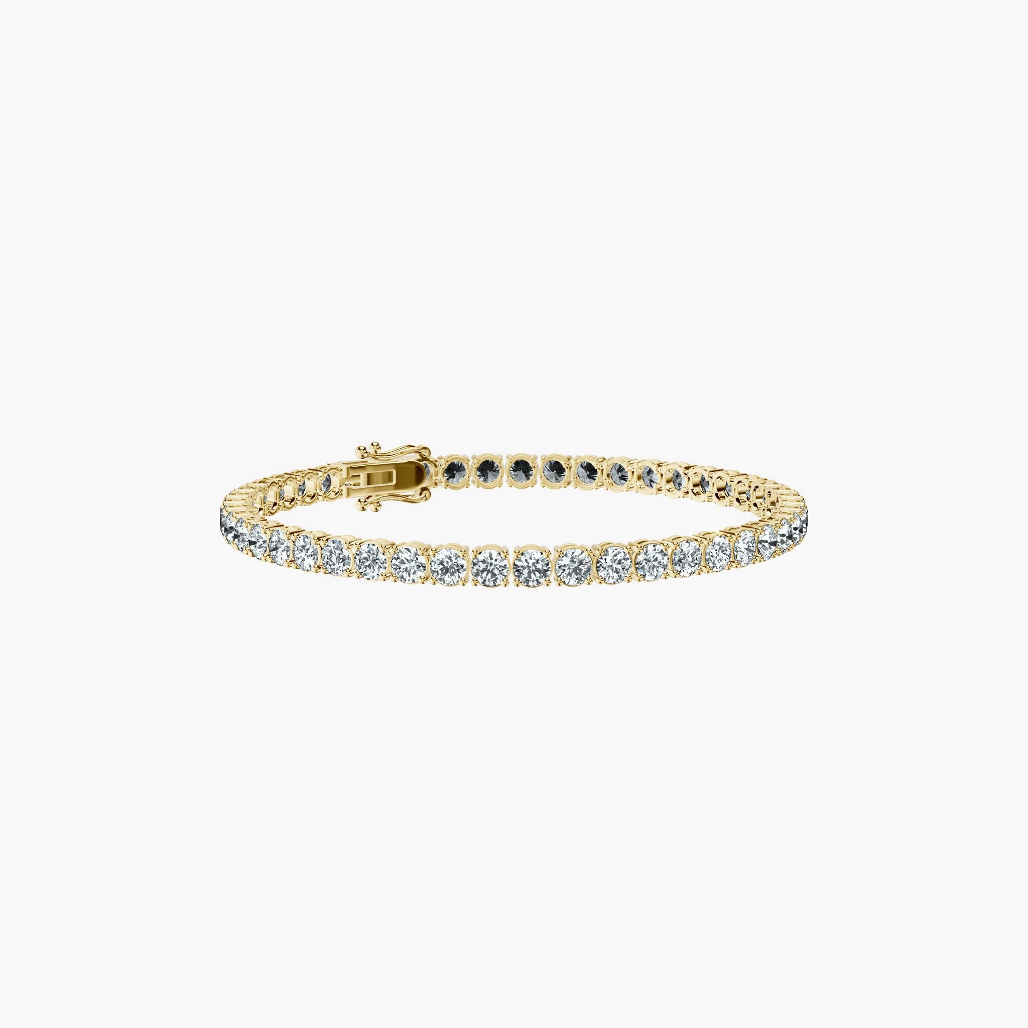 Round Tennis Bracelet