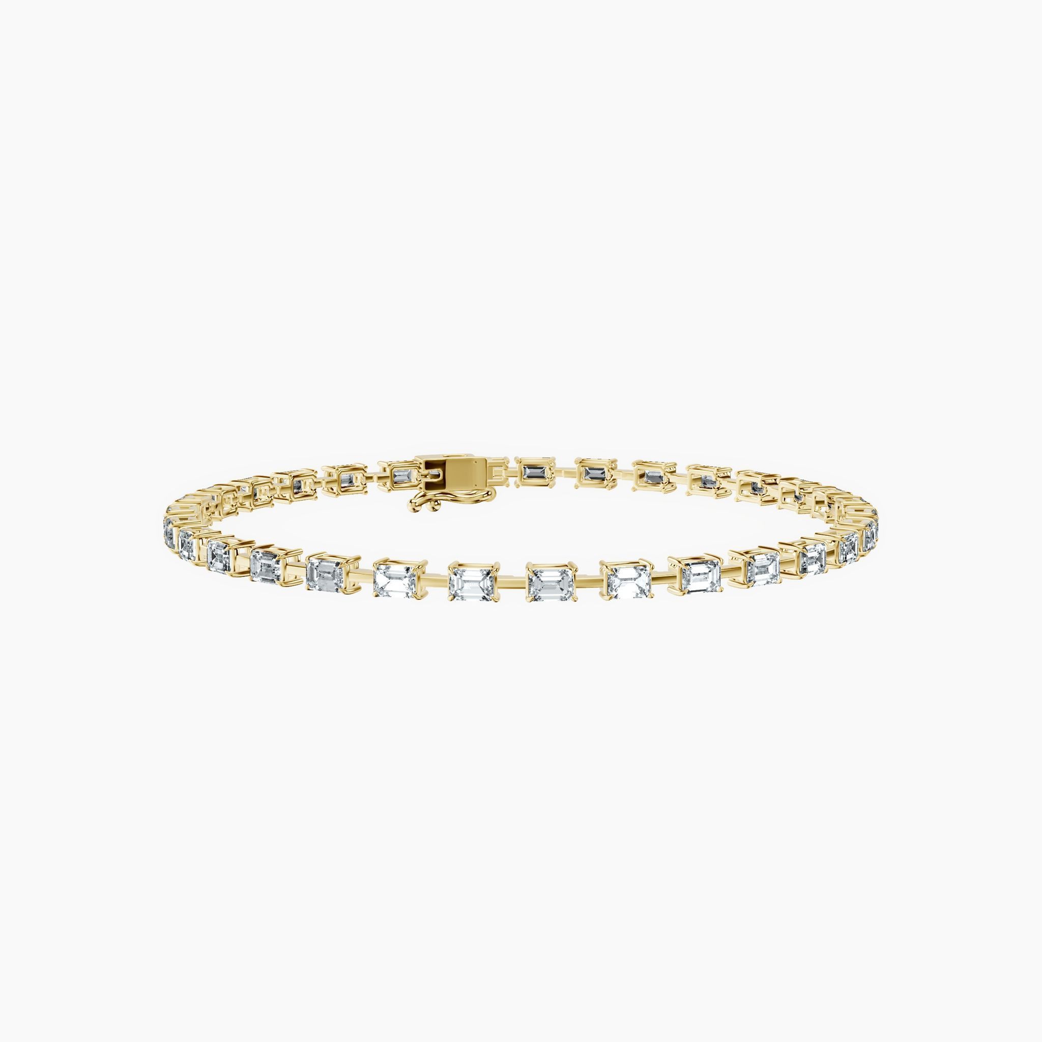 Emerald Link Tennis Bracelet