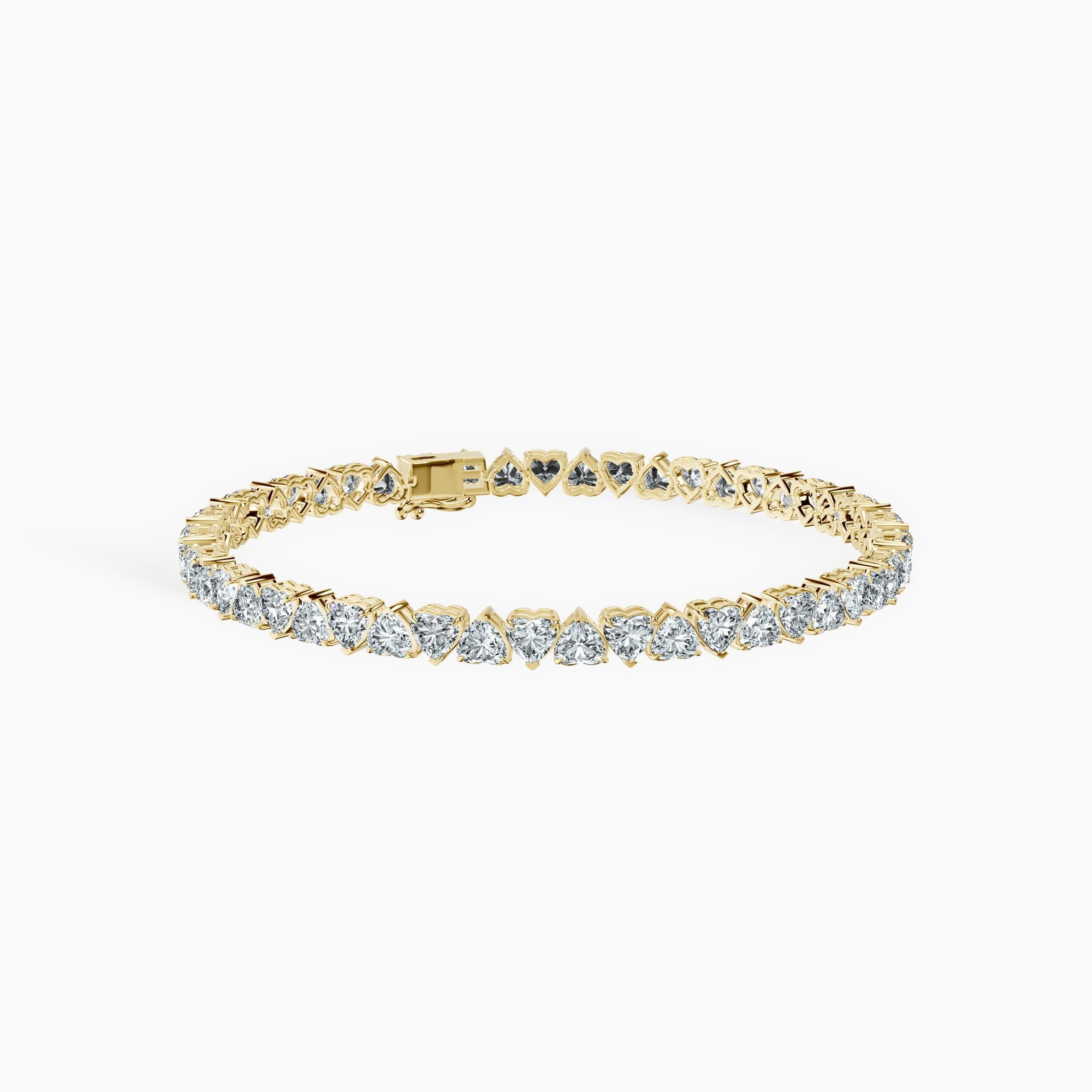 Heartline Tennis Bracelet