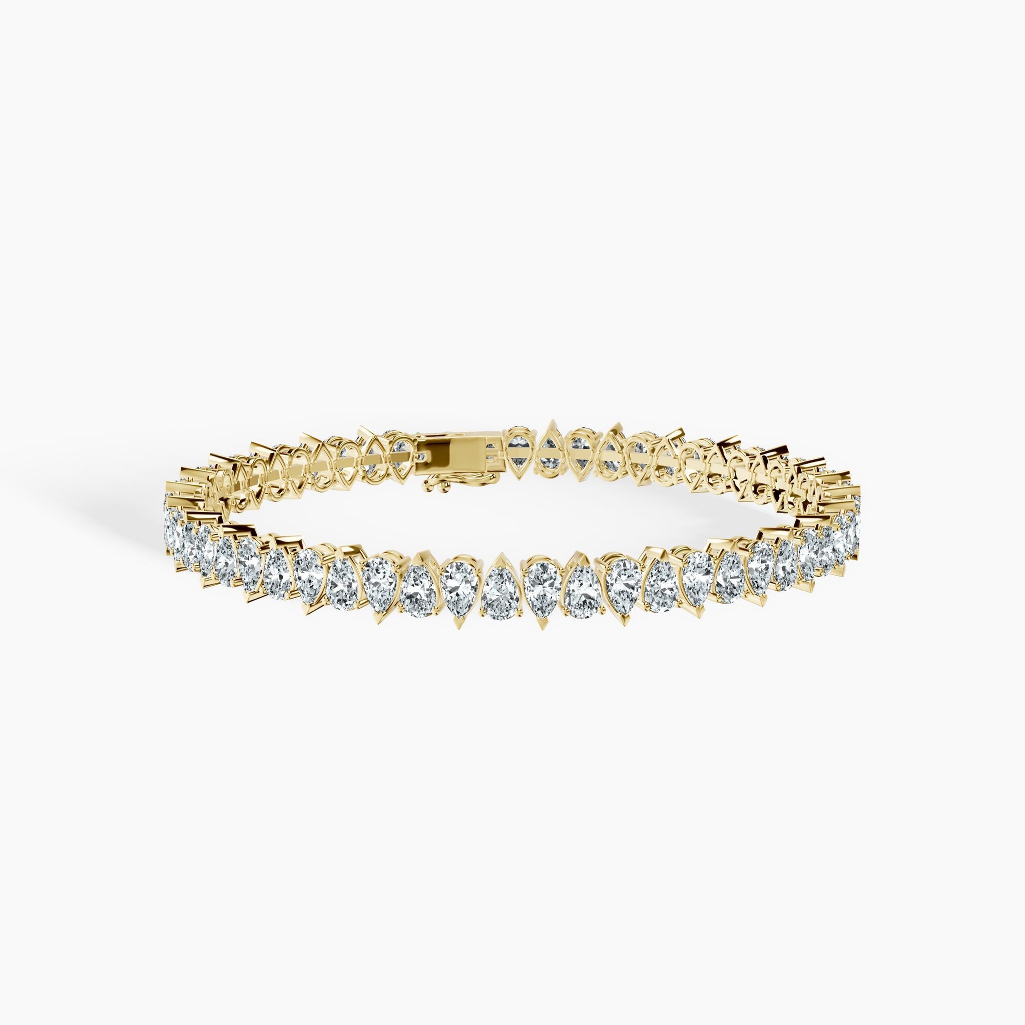 Pear Tennis Bracelet
