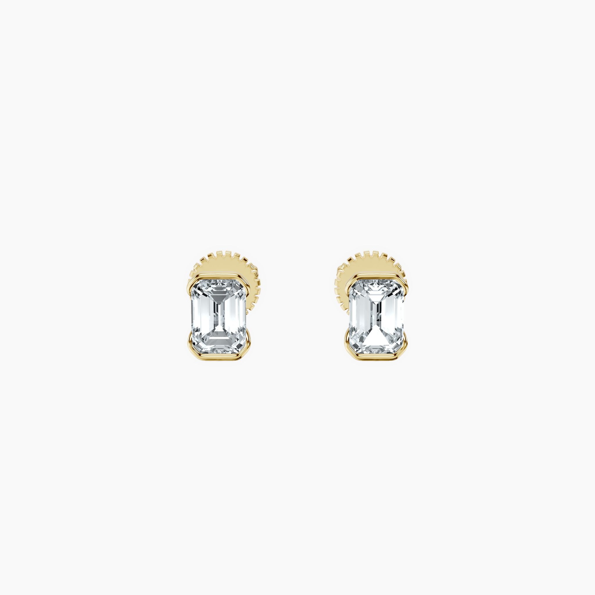 Emerald Frame Studs