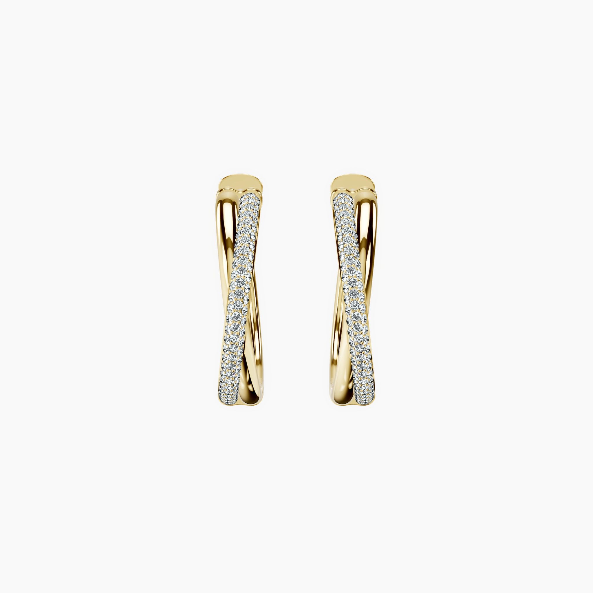 Linked Luxe Hoops — view 1