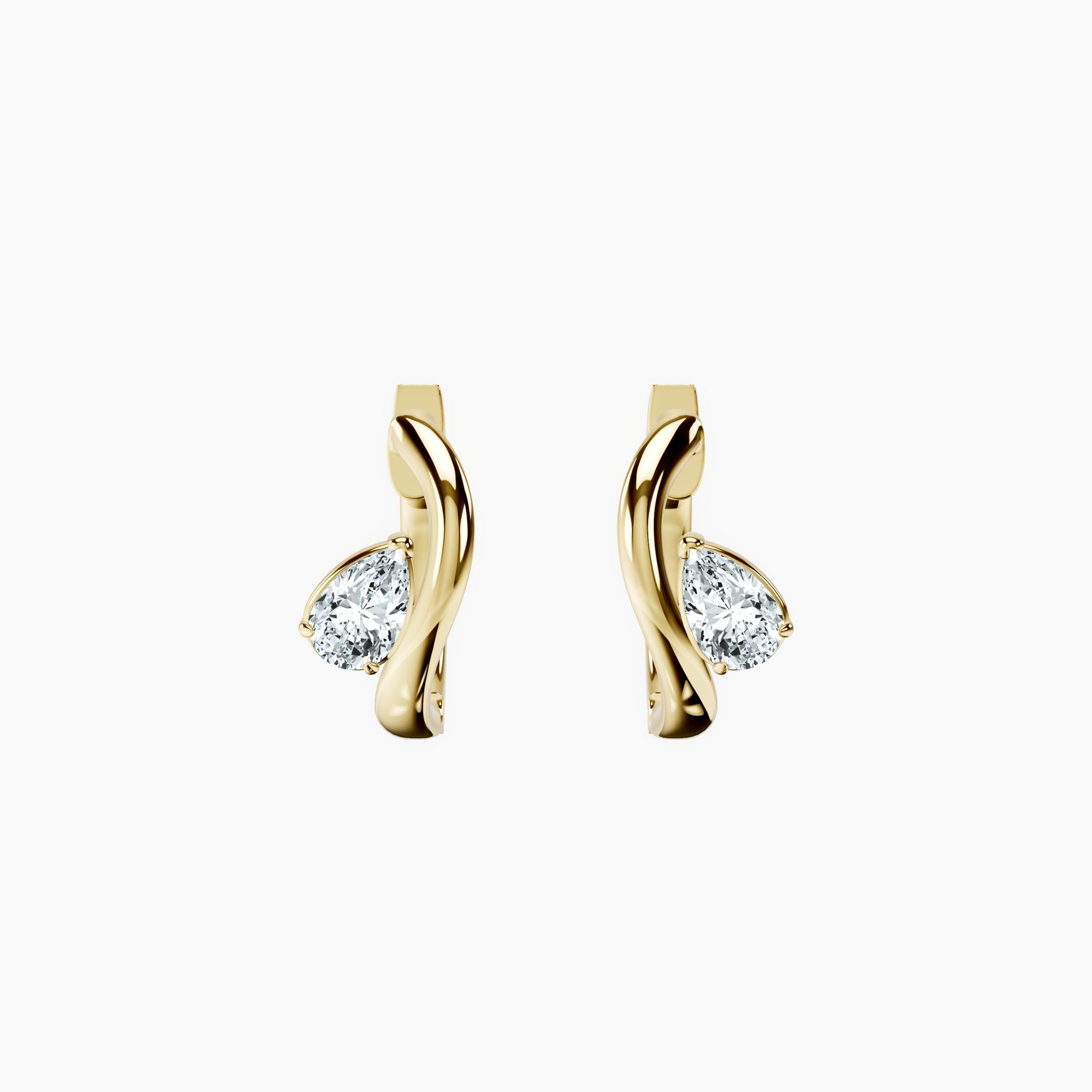 Esmé Pear Hoops — view 1