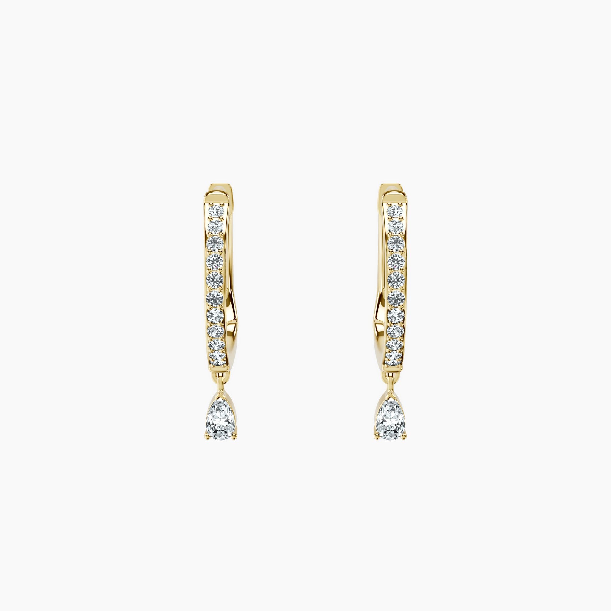 Lumi Drop Hoops — view 1