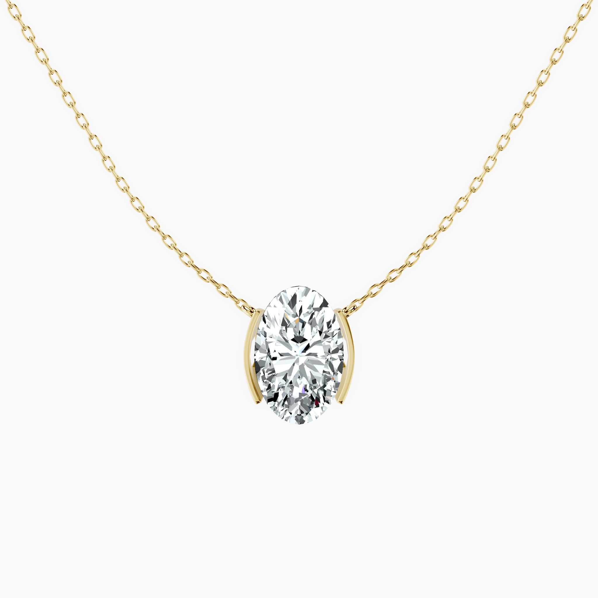 Oval Orbit Necklace — view 1