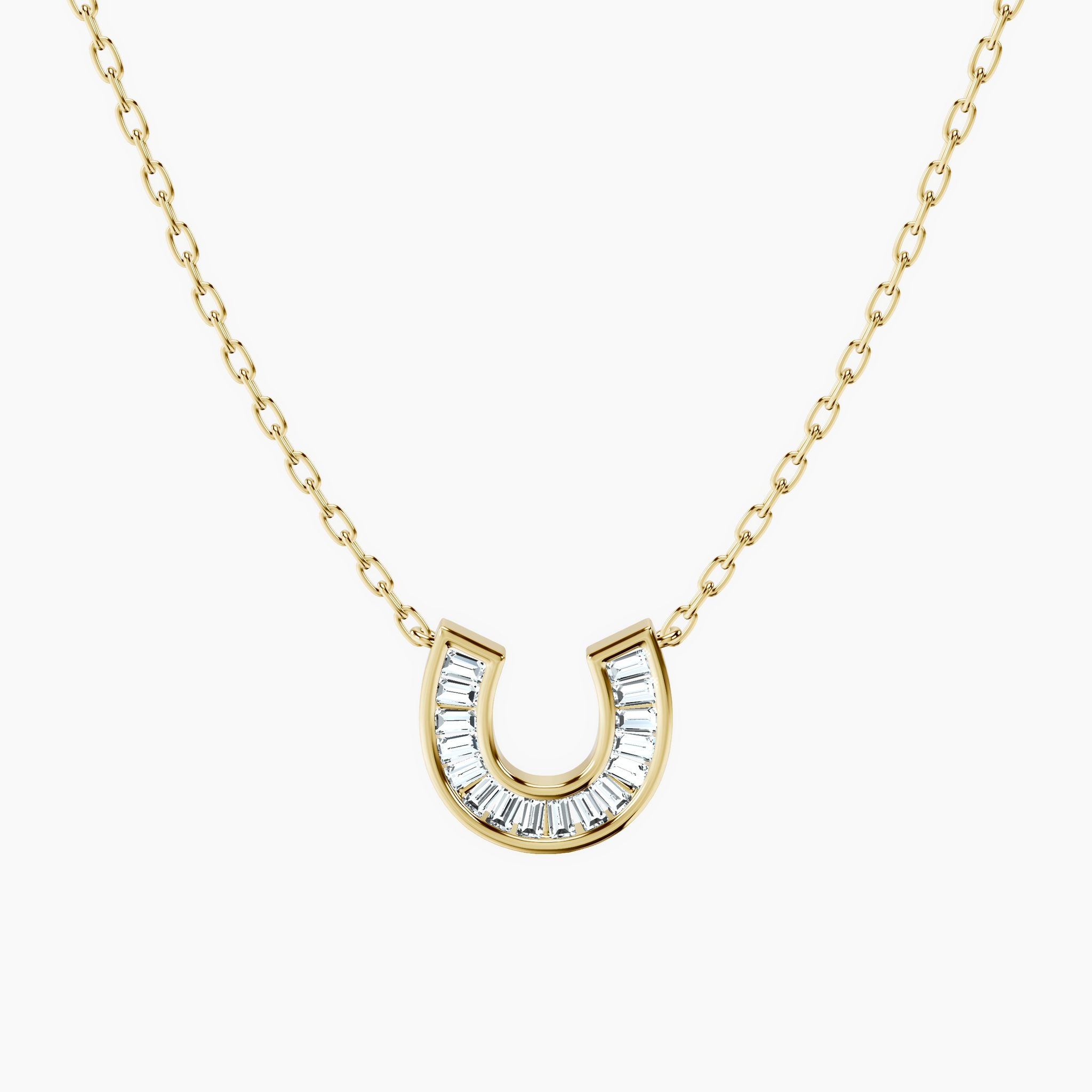 Lucky Horseshoe Necklace — view 1
