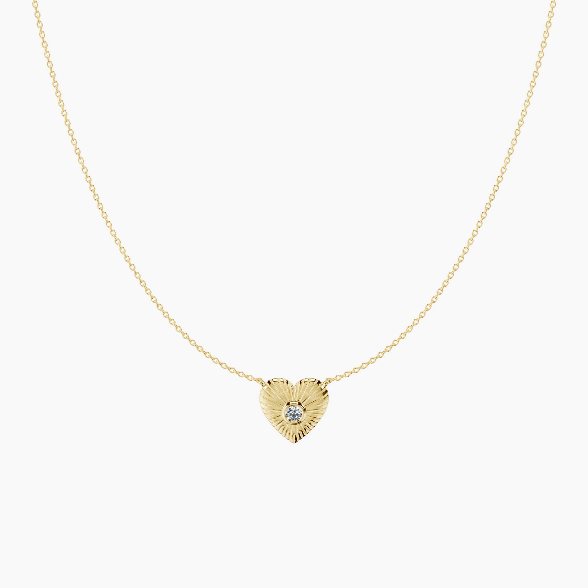 Soleil Heart Necklace